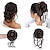 Недорогие Шиньоны-2 шт., женские резинки для волос для девочек, резинки для волос, парики, грязный пучок, кусок волос
