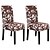 cheap Dining Chair Cover-Search Dining Room Chair Covers Set of 2 Pcs, Stretch Floral Printed Kitchen Chair Slipcovers Removable Washable Parsons Chair Covers Protector for Dining Room, Hotel, Ceremony