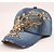 cheap Super Sale-Women&#039;s Hat Baseball Cap Yellow Navy Blue Blue Outdoor Street Dailywear Floral Embroidery Sun Protection Windproof Breathable Flower