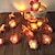 ieftine Fâșii LED-3m 20 LED-uri șir de lumini de flori frangipani pentru decorarea casei coroană de coroană ghirlande de lumină lampă de decorare a petrecerii de nuntă în aer liber