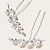 abordables Tocado de Boda-Vestimenta de Cabeza Tocados Pin de pelo Legierung Boda Ocasión especial Boda Nupcial Con Cristales / diamantes de imitación Celada Sombreros