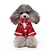 billiga Hundkläder-husdjurstillbehör hundklänning husdjurskläder hundkostym röd frack bröllopsklänning