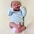 preiswerte Lebensechte Puppe-40 cm große neugeborene Babypuppe darren lebensechte handbemalte 3D-Puppe mit Adern mehrere Schichten Kunstpuppe zum Sammeln