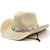 abordables Chapeaux Femme-Chapeaux de cowboy pour femmes, bande de sculpture en métal, chapeaux occidentaux