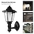 voordelige Wandverlichting buiten-2 stks solar wandlampen outdoor led retro zeshoekige wandlamp waterdichte tuin decoratie lichten binnenplaats veranda villa passage landschap decoratie verlichting