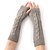 cheap All Under $9.99-Women&#039;s Fingerless Gloves Warm Winter Gloves Gift Daily Solid / Plain Color Knit Acrylic Fibers Simple Warm 1 Pair