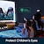 cheap Projectors-YT200 LED Projector Mini Handheld Pocket Portable Prejecting Wired Screen Mirroring from iOS Android Smartphones for Kids Classical Movies Retro Films