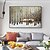 ieftine Picturi cu Peisaje-mintura lucrat manual cu textură groasă copac peisaj picturi în ulei pe pânză decor de artă de perete imagine abstractă modernă pentru decorarea casei pictură rulată fără rame neîntins