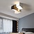 baratos Luzes de teto e ventiladores-Luzes de teto de design único de 30 cm acabamentos pintados em metal moderno 220-240 v