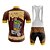 cheap Cycling Jersey &amp; Shorts / Pants Sets-21Grams Men&#039;s Cycling Jersey with Bib Shorts Short Sleeve Mountain Bike MTB Road Bike Cycling Brown Graphic Bike Clothing Suit 3D Pad Breathable Quick Dry Moisture Wicking Back Pocket Polyester