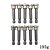 voordelige boor set:-10pcs25mm/set magnetische positionering schroevendraaier bits hoofd houtbewerking schroef hex schacht positionering bit batch hoofd;