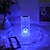 abordables Décors et éclairages nocturnes-lampe de table en cristal lampes d&#039;ambiance cadeau de noël moderne contemporain alimenté par usb pour chambre filles chambre cristal &lt;5V&gt;