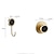 cheap Robe Hooks-Punch-Free Shell Brass Clothes Hook Bathroom Wall Hook Clothes Hook Toilet Toilet Single Hook