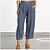 Недорогие Базовые поясные изделия для женщин-Свободные женские модные однотонные повседневные брюки больших размеров с девятью точками