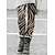 cheap Leggings-Women&#039;s Fleece Pants Tights Leggings Thermal Underwear Fleece lined Picture color 3 Picture color 4 Picture color 5 Fashion Tights Medium Waist Print Halloween Full Length High Elasticity Cat Tummy