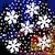 voordelige Decoratie &amp; Nachtlampje-kerst raam projector lichten buiten binnen 2-in-1 bewegende patronen led party podium licht roterend kerst patroon buiten vakantie verlichting tuindecoratie