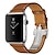 זול להקות Apple Watch-מותאם ל רצועת השעון של Apple Watch 38 מ&quot;מ 40 מ&quot;מ 41 מ&quot;מ 42 מ&quot;מ 44 מ&quot;מ 45 מ&quot;מ 49 מ&quot;מ פאר מתכוונן אבזם נירוסטה עור אמיתי רצועת שעון חלופית ל iwatch Series Ultra 8 7 6 5 4 3 2 1 SE