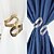 billige Gardintilbehør-metal gardin binde bagsider draperi tiebacks holdbacks vinduesdekor tilbehør spænde klip dekorative draperier holdback 1 stk.