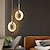 ieftine Lumini pandantive-Lampă suspendată din cristal, suspendată modernă cu 1 lumină, corp de iluminat suspendat de tavan cu LED-uri de 8 W, pentru bucătărie, dormitor, sufragerie