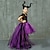 cheap Movie &amp; TV Theme Costumes-Witch Maleficent Outfits Tutu Girls&#039; Movie Cosplay Princess Sweet Black Masquerade Dress Headwear