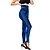 cheap Leggings-Women&#039;s Tights Leggings Jeggings Plain Ankle-Length Tummy Control Butt Lift Faux Denim Casual Weekend Skinny Fashion Black Blue High Elasticity High Waist