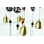 abordables Attrapeurs de rêves-Cloche en métal en forme de coeur carillon éolien ange papillon cadeau fait main attrape-rêves ornement tenture murale extérieur jardin patio pendentif décor 80 * 50 * 8 cm