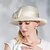 voordelige Feesthoeden-Elegant Prinses Polyesteri hoed met Strik(ken) / Bloem / Pure Kleur 1 stuk Feest / Uitgaan / Teaparty / Melbourne Cup Helm