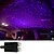 abordables Luces Ambiente Interiores de Coche-Luz de estrella para techo de coche, luces led interiores USB, atmósfera estrellada, proyector, decoración nocturna, decoración del hogar, luces de galaxia