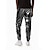 cheap Casual Pants-Men&#039;s Joggers Trousers Casual Pants Sequin Pants Drawstring Elastic Waist Shiny Metallic Solid Color Full Length Club Nightclub Disco Lights Casual Trousers Loose Fit Silver Black Micro-elastic