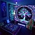 levne Tapiserie Blacklight-černé světlo UV reaktivní fluorescenční tapisérie lebka strom života psychedelická kostra hvězdná obloha černé světlé pozadí látka dekorace koleje závěsná látka