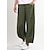 cheap Women&#039;s Cotton Linen Pants-Women&#039;s High Waist Yoga Pants Wide Leg Side Pockets Baggy Bottoms Quick Dry Solid Color Green Pink Grey Yoga Fitness Gym Workout Summer Sports Activewear Micro-elastic Athletic