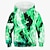 voordelige 3D hoodies en sweatshirts voor jongens-Kinderen Jongens Trui met capuchon Lange mouw 3D-afdrukken Verloop Zak Groen blauw Paars Kinderen Tops Herfst Lente Actief Modieus Dagelijks Dagelijks Voor Binnen Buiten Normale pasvorm 3-13 jaar