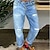 cheap Jeans-Women&#039;s Pants Trousers Jeans Denim Blue Basic Trousers Mid Waist Daily Work Full Length Solid Color Outdoor S M L XL XXL