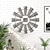 Χαμηλού Κόστους Ρολόγια Τοίχου-Σύγχρονη Σύγχρονη / DIY Μεταλλικό Κυκλικό Κλασσικό Θέμα Εσωτερικό Μπαταρίες AA Διακόσμηση Ρολόι τοίχου Ναι Spcificaţie Όχι