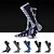 abordables Accessoires de Randonnée-Homme Femme Chaussettes de Randonnée Chaussettes de Ski Chaussettes de sport Extérieur Respirable Doux Anti-transpiration Confortable Chaussettes Vert (35-39) Jaune (35-39) Noir (39-44) pour Pêche