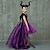 ieftine Costume &amp; Tematică din Filme-vrăjitoare vătămător Ținute tutu Fete Film Cosplay Prințesă Dulce Negru Mascaradă Rochie Veșminte de cap