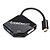 Недорогие USB концентраторы и свитчи-USB 3.1 USB C Хабы 3 Порты Высокая скорость USB-концентратор с HDMI 2.0 DVI VGA Доставка энергии Назначение Ноутбук Smart TV Смартфон