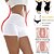 baratos Cuecas adelgaçantes-espartilho calcinhas de controle femininas modeladores escritório corrida academia ioga preto branco cáqui algodão esporte respirável costurado barriga controle push up cor sólida todas as estações