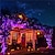 Недорогие LED ленты-рождественские струнные огни на открытом воздухе 20 м 200 светодиодов 8 режимов подключите рождественские украшения теплые белые огни вечеринка во дворе сад рождественское декоративное освещение