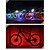 halpa Valot ja heijastimet-LED Pyöräilyvalot venttiilin suojus vilkkuvia valoja pyörän valot - Maastopyöräily Pyörä Pyöräily Vedenkestävä Kannettava Kestävä Paristot 400 lm Akku Pyöräily - Akaasia / IPX-4