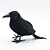 billige Halloween hengende og borddekorasjoner-halloween svart kråke rekvisitter simulering flocking kråke fest forsyninger ornament dekorasjon