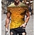 billiga herr 3d-tröja-Herr Unisex T-shirt T-shirts Grafisk Bubbla Öl Rund hals Gul Rubinrött Purpur Grön 3D-tryck Dagligen Helgen Kortärmad Mönster Kläder Streetwear Grundläggande