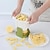 cheap Kitchen Utensils &amp; Gadgets-new multi-function vegetable cutter household hand-pressed french fries vegetable cutter potato dicing artifact kitchen vegetable cutting artifact