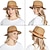 tanie Nakrycia głowy dla kobiet-damskie kapelusze kowbojskie 1 szt. Podstawowe brązowe kapelusze westernowe