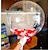 abordables Globos-20 piezas globos bobo globos de burbujas, globo bobo transparente, globo de burbujas transparente grande para la decoración de la fiesta de cumpleaños de la boda de Navidad