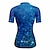cheap Women&#039;s Jerseys-21Grams Women&#039;s Cycling Jersey Short Sleeve Bike Top with 3 Rear Pockets Mountain Bike MTB Road Bike Cycling Breathable Moisture Wicking Quick Dry Reflective Strips Red Blue Sky Blue Sports Clothing
