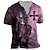 cheap Knight Tee-Graphic Templar Cross Cross Soldier Designer Basic Casual Men&#039;s 3D Print T shirt Tee Henley Shirt Tee Outdoor Daily Sports T shirt Black Yellow Blue Short Sleeve Henley Shirt Summer Clothing Apparel