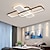 זול אורות תקרה ניתנים לעמעום-אורות תקרה ניתנים לעמעום מנורות תקרה אלומיניום בסגנון מודרני שחור led מודרני 110-265v