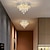 tanie Światła sufitowe i wentylatory-30cm wyspowe lampy sufitowe ze stali nierdzewnej galwanizowane nowoczesne 220-240v