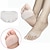 levne Domácí oblečení-1 pár vložek vycpávky přední části chodidel pro ženy boty na vysokém podpatku péče o puchýře na nohou vložka vložka silikonová gelová stélka úleva od bolesti